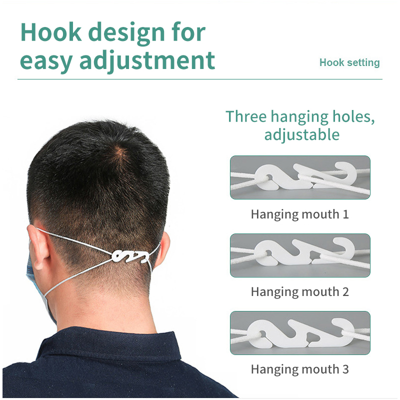 S Mask Hook Anti-Ear Adjuster Head-Mounted Extension Belt Three-Hook Buckle Ear Protector Artifact Wholesale